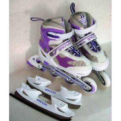 SPARTAN 2 в 1 ролери и кънки за лед 38-41 spartan girl