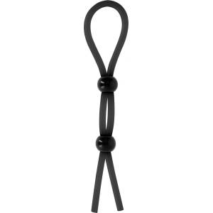 Shots Toys Double Ring Booster Black
