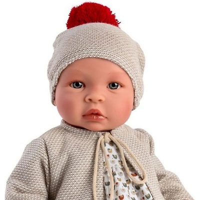 Asi dolls Asi - Кукла Лея, с шапка с червен пискюл 0186110