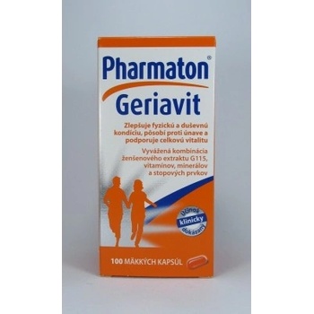 Pharmaton Geriavit 100 kapsúl CZ