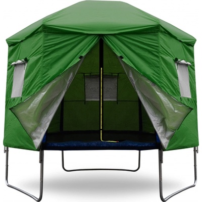 Aga Stan na trampolínu 250 cm tmavo zelená