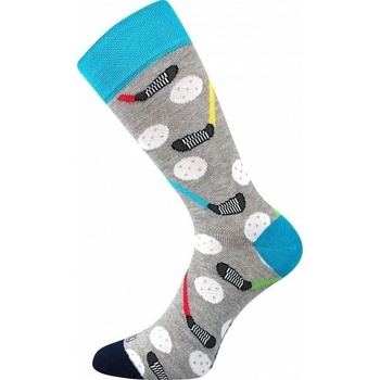 Lonka WOODOO farebné veselé ponožky FLORBAL 1 pár