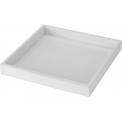 Kinekus Podnos dřevo bílý KIN64309625 25x25cm – Sleviste.cz
