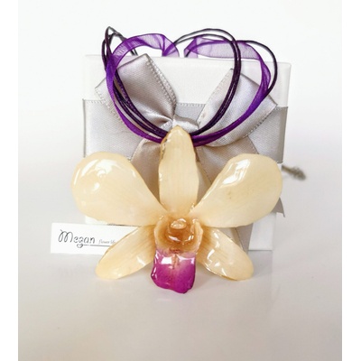 Meganflo Бяла орхидея 3DeLuxe