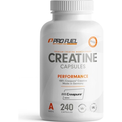 ProFuel Creatine monohydrát 100% Creapure 240 kapsúl