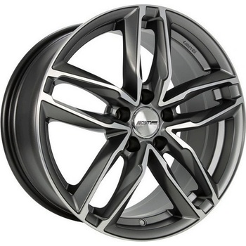 GMP ATOM 8x18 5x112 ET25 anthracite diamond