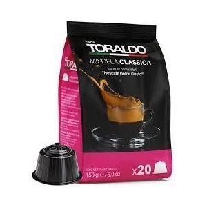  20 бр. капсули TORALDO CLASSICA съвместими с кафемашини Dolce Gusto