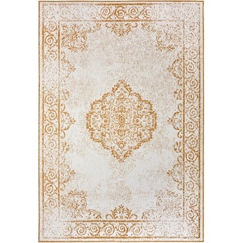 Hanse Home Външен килим в бяло и цвят жълта охра 160x230 cm Cebu - NORTHRUGS (105788-160x230)