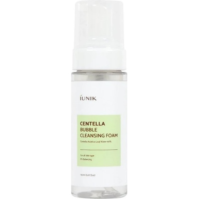 IUNIK Centella Bubble Cleansing Foam - Почистваща пяна за лице с центела - 150мл