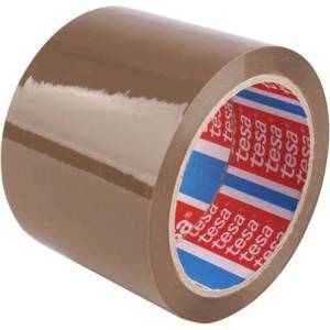 tesa Опаковъчна лента, 75 mm x 66 m, TESA "4280", кафява 04280-00033-00 (04280-00033-00)