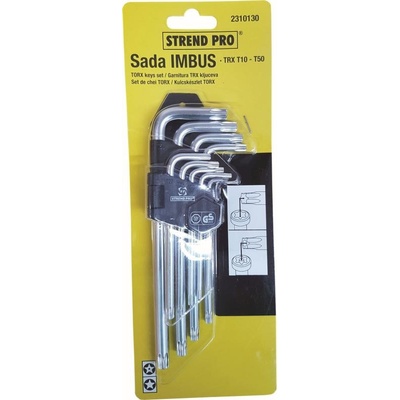 Imbus sada Torx 9 ks T10-T50