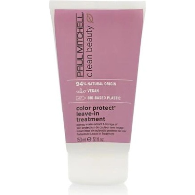 Paul Mitchell Clean Beauty Color Protect Leave-in Treatment защитна грижа без изплакване за боядисана коса 150 ml за жени