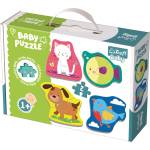 Trefl - Puzzle 4x2 Baby puzzle Zvieratká II - 1 - 39 piese