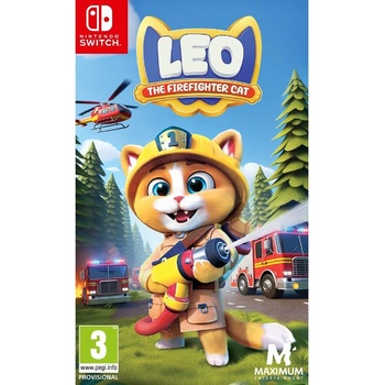 Leo the Firefighter Cat