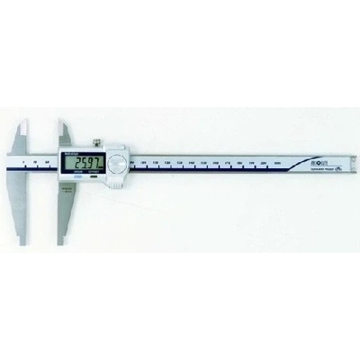 Mitutoyo Absolute Digimatic posuvné měřítko se zaoblenými měřicími čelistmi IP67 0-200m 551-301-20