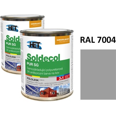 Soldecol PUR SG 0,75L RAL 7004