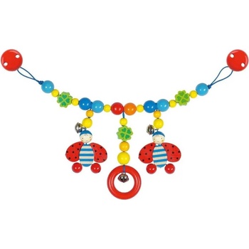 Goki Декорация за количка Goki - С клипсове и калинки (65316)