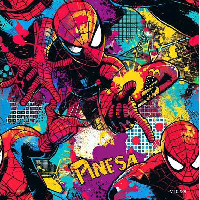 Softshell zimní SPIDER KOMIKS