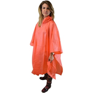 Pidilidi Poncho оранжево uni (pl0064-03)