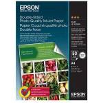 Epson Двустранна матова фото хартия EPSON, формат А4, 50 листа, 120g/m2, C13S400059