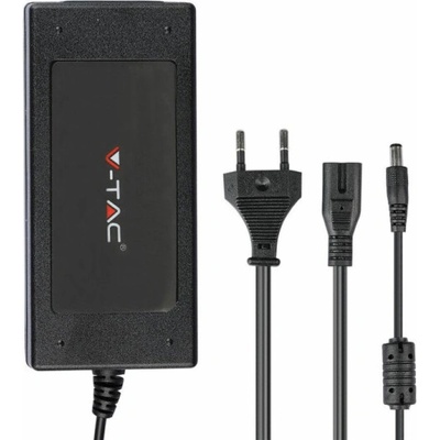 Napájecí adaptér pro LED pásky 60W-5A-12V-IP67-plastový-V-TAC SKU3239 Adaptér napájecí 12V 5000mA V-TAC VT-23061