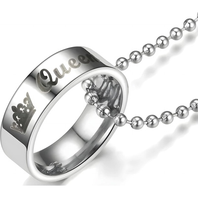 HARAHU Колие Queen - Сребърна KP34236 (34236)