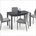 Halmar Комплект маса JASPER с 4 стола (JASPER /hal/table-chairs)