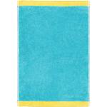Cawö Кърпа Lifestyle Splash 30 x 50 см тюркоазено-жълта (7071 30/50 15)
