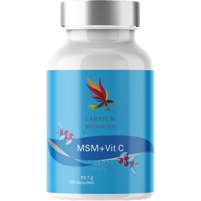 Carnium Botanicals MSM + Vitamin C - 90 капсули