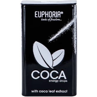 Euphoria coca energetické bonbony, 25 g
