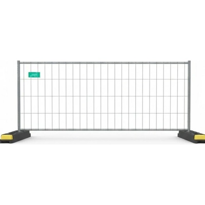 Mobilní plotový panel F1 pozinkovaný | 3455 × 1200 mm