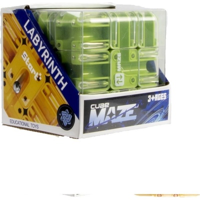 Etastra Maze Cube 3x3 Labyrinth zelená