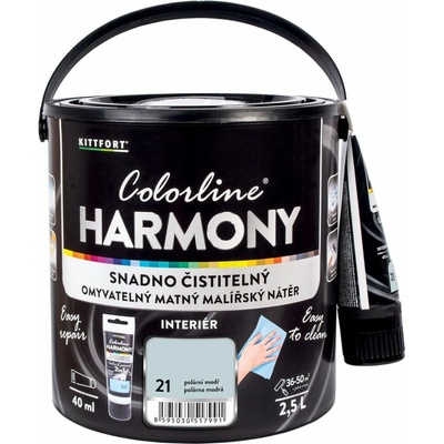 KITTFORT Colorline HARMONY 2,5 l polární modř matná