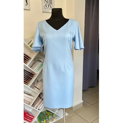 BEST Dámské pouzdrové šaty Cheira Modrá 0020025