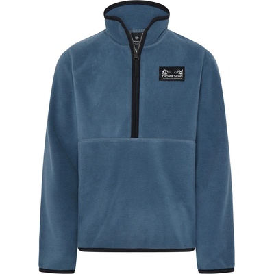 Didriksons Детски поларен пуловер Didriksons Kid's Rubi Half Zip Fleece jumper - Blue Fog - размер 160 (704-5797-0315)