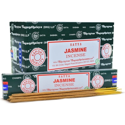 Satya indické vonné tyčinky PK Jasmine 15 g – Zbozi.Blesk.cz