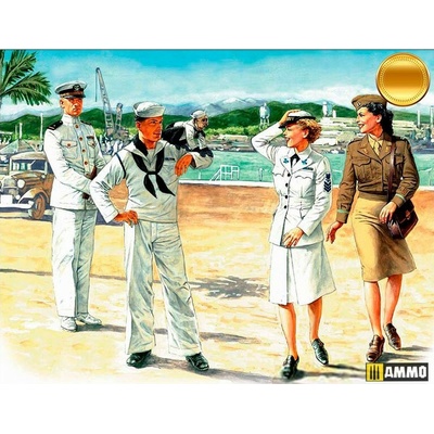 MASTER BOX LTD Woman at war: US Navy WAVES MasterBox 1:35