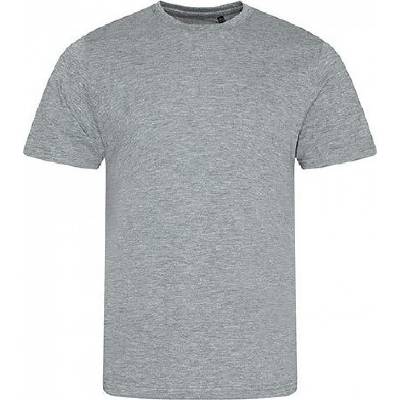Moderní směsové tričko Just Ts šedá melír JT001