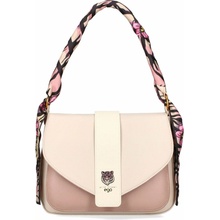 Dámska kožená crossbody kabelka béžová EGO ECS0037WF 020026WL