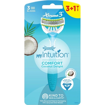 Wilkinson Sword Xtreme3 Дамска самобръсначка Coconut, 3 + 1 броя