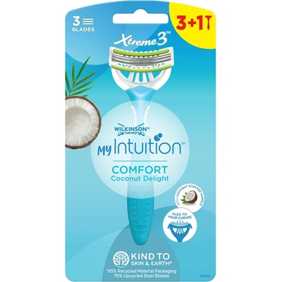 Wilkinson Sword Xtreme3 Дамска самобръсначка Coconut, 3 + 1 броя