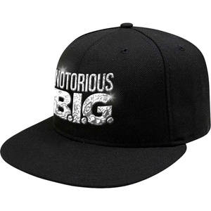 Notorious B. I. G Notorious B. I. G. Sonic Silver Logo Шапка с козирка Black UNI (BIGSBCAP02B)