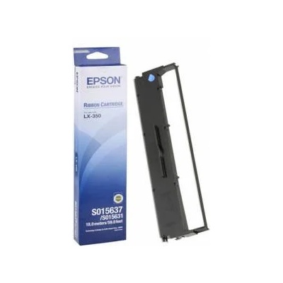 Epson Мастилена лента за принтер FX-890, Epson SIDM Fabric Ribbon, за LX-350/LX-300/+/+II, Black, C13S015637