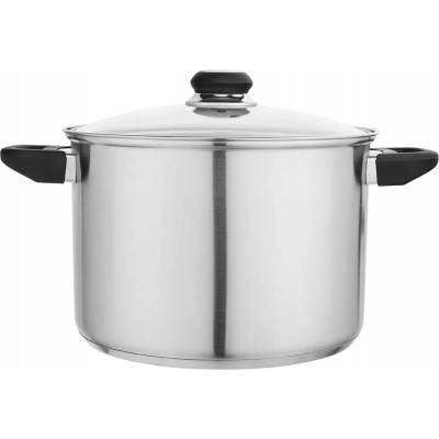 Altom Design Hrnec vysoký z z nerezové oceli s poklicí Emilio 7 l 24 cm