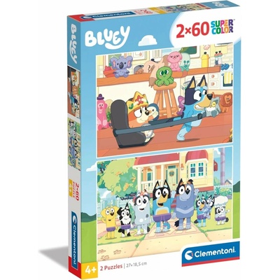 Clementoni Bluey 2x60 dielov