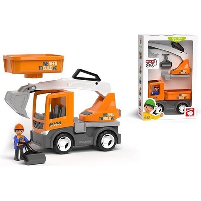 Efko MultiGO VIA 2+1 Igráček silničář auto bagr valník válec