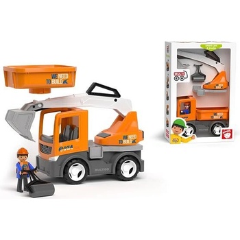 Efko MultiGO VIA 2+1 Igráček silničář auto bagr valník válec