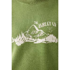Hurley суичър дамски с памук (WFTEU00028)