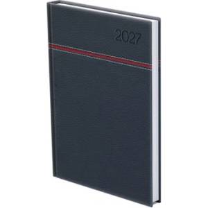 TOPTIMER Календар, планирач, A5, ежедневник, TOPTIMER, „Young, синьо-червено (27T021Y-004)