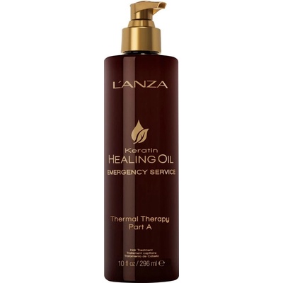 Lanza Keratin Healing Oil Терапия за увредена коса Emergency Part A, 296 ml